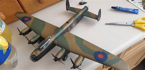 My First Model In About 20 Yearsrevell Avro Lancaster Dambusters 1