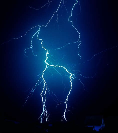 The aesthetic community on reddit. true blue | Lightning storm, Blue lightning, Blue aesthetic