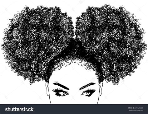 How To Draw Curly Afro Hair