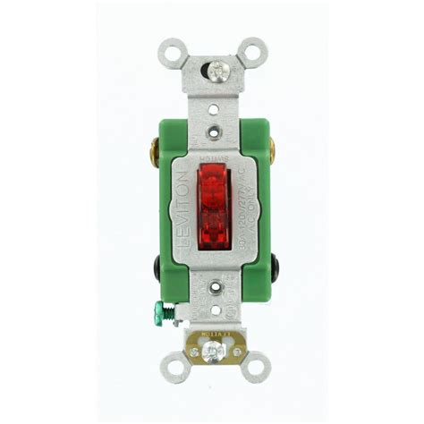Leviton 30 Amp Industrial Grade Heavy Duty Double Pole Toggle Switch