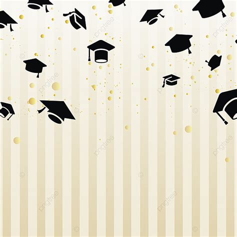Fondo Caja Para Sombreros De Graduación Fondo Graduación Estudiantes