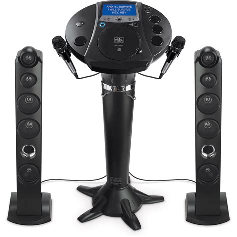 Singing Machine Ism1030bt Bluetooth Pedestal Karaoke System With