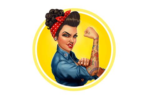 Rosie The Riveter Pin Up Sexy