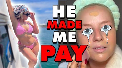 spoiled modern woman forced to pay youtube