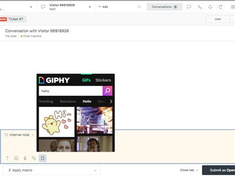 Giphy App Integration With Zendesk Support