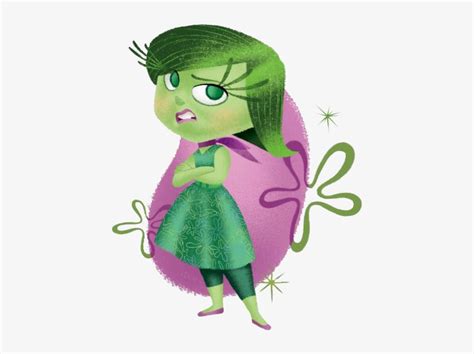 Disney Pixars Inside Out Disgust Inside Out Transparent Png