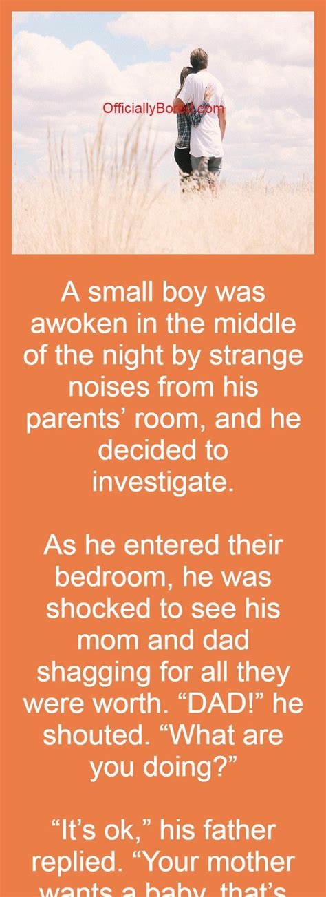 When Kid Heard Strange Noises From His Parents Room Officiallybored