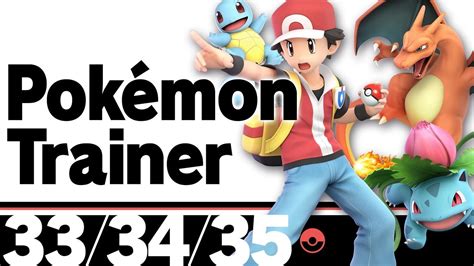 33 35 Pokémon Trainer Super Smash Bros Ultimate Youtube