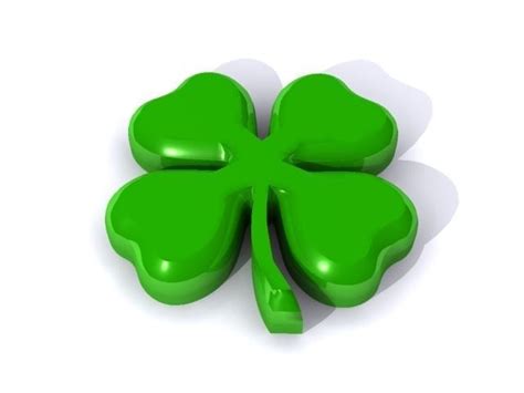 Four Lead Clover 3d Model Cgtrader