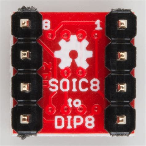 8 pin soic to dip adapter hookup guide sparkfun learn