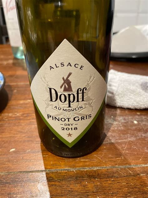 2019 Dopff Au Moulin Pinot Gris France Alsace Cellartracker
