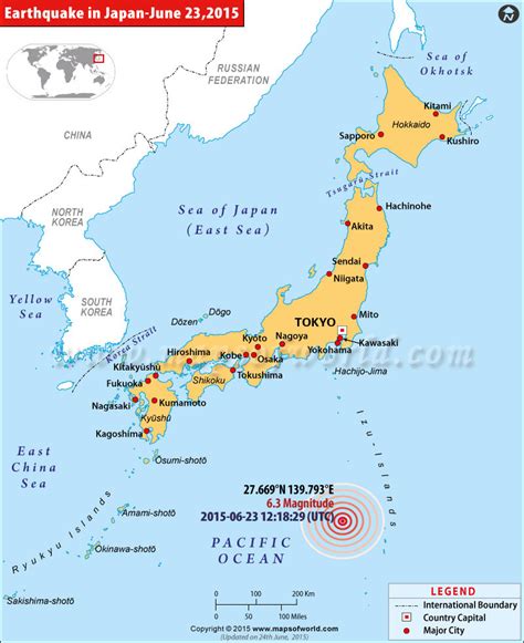 The information is provided by the usgs earthquake hazards program. Japan Earthquakes Map, Areas Affected by Earthquakes in Japan