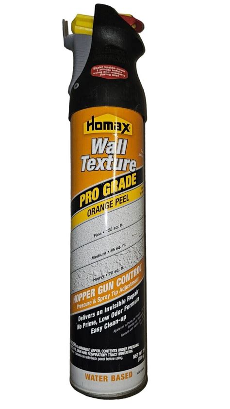 25 Oz Homax Wall Texture Pro Grade 25 Oz Orange Peel Adjusts Ergonomic