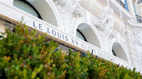 Restaurant Le Louis Xv Alain Ducasse à Lhôtel De Paris à Monaco Menu