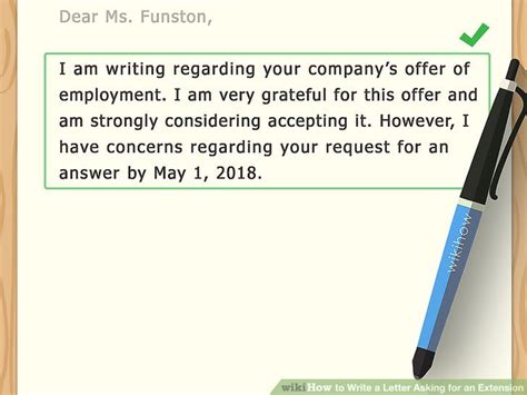 An internship offer letter should be made when your company is ready to formally extend an offer to an internship candidate. Sample Letter Asking For Internship Extension