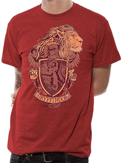 Harry Potter Gryffindor Lion T Shirt 1209 Jznovelty