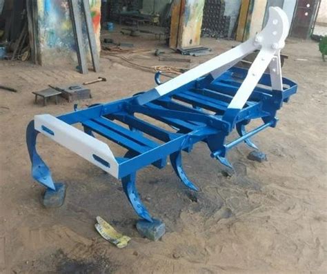 Mild Steel 9 Tynes Rigid Loaded Cultivator For Agriculture Size 6