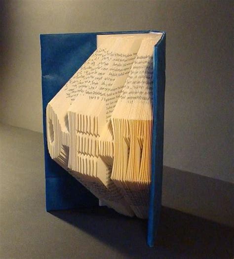Bücher falten ist super einfach. Orimoto Kirimoto Buch OEM Logo #kirimoto #orimoto #schachtner #meissner #bookfolding #buchfalten ...