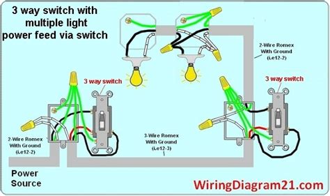 3 way switch wiring diagram. How To Wire A 3 Way Switch Diagram | Fuse Box And Wiring Diagram