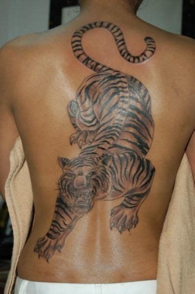 Pin On Tiger Back Tattoos