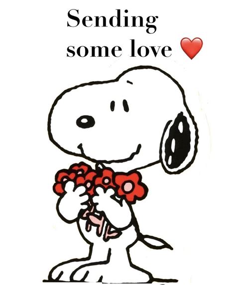 Sending Some ️ Snoopy Funny Snoopy Quotes Snoopy Love