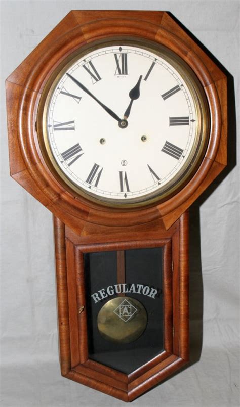 Ansonia Walnut Regulator C Clock Price Guide