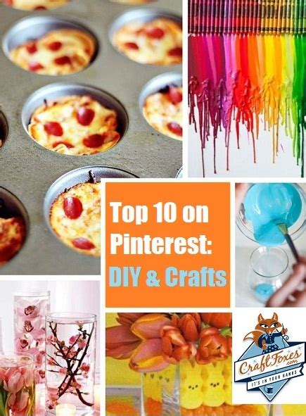 Pinteresting Crafts — Top 10 Pinterest Diy Projects Craftfoxes