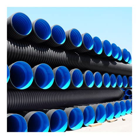 Hdpe Double Wall Corrugated Pipe Standard Iso4427 Ipsdips Sizes Dn225