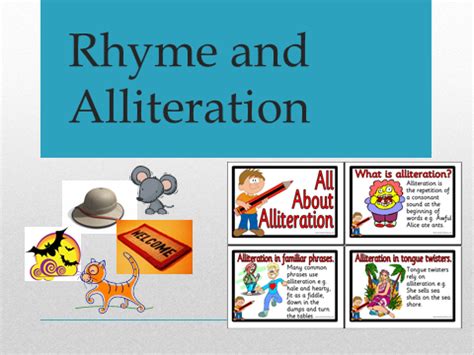Alliteration Rhyme And Onomatopoeia Book Units Teacher