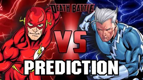 The Flash Vs Quicksilver Death Battle Prediction Youtube