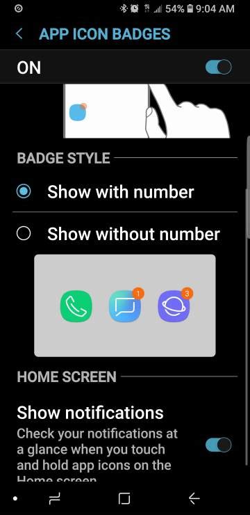 An app icon badge shows you the number of unread alerts and it's omnipresent on the app open the settings app and go to apps & notifications. App Icon Badge notification numbers and toggle missing ...