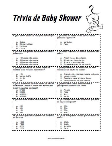 Imprimir 80 Juegos Para Baby Shower Pdf Porta Regalos Para Baby