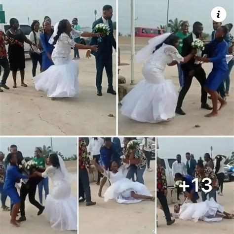 Nigerian Man Dumps His Bride On Their Wedding Day After Finding Out She Visited Her Ex Last