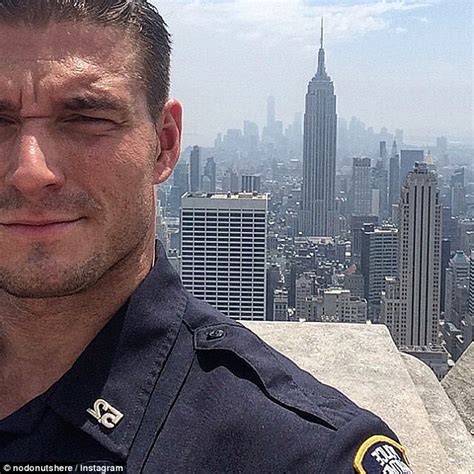 Nypd Officer Shares Shirtless Photos To Promote Healthy Living On