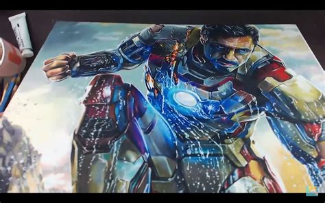 Learn how to draw robert downey (iron man 3) with the best drawing tutorial online. #IronManFan: Colored Pencil Drawing of Iron Man (Robert Downey Jr.) by drawholic