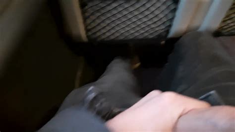 Public Dick Flash In The Train Ended Up With Risky Handjob And Blowjob