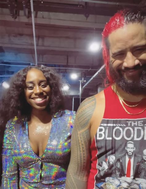 Naomi Jimmy Uso Fashion Trinity Fatu Style