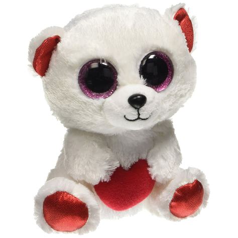 Ty Beanie Boos Cuddly Bear The Polar Bear Small 6 Plush Walmart