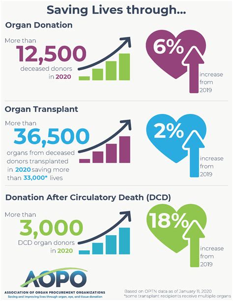 2020 Organ Donation Statistics Show Record Year Aopo