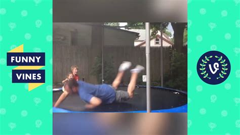 Epic Trampoline Fails Compilation Funny Vines Part 9 Youtube