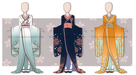 Kimono Outfit Adoptsclosed By Seelenbasar On Deviantart Kimono