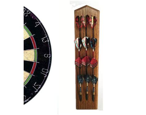 Dart Holder Wall Mount Darts Display Rack Game Room Home