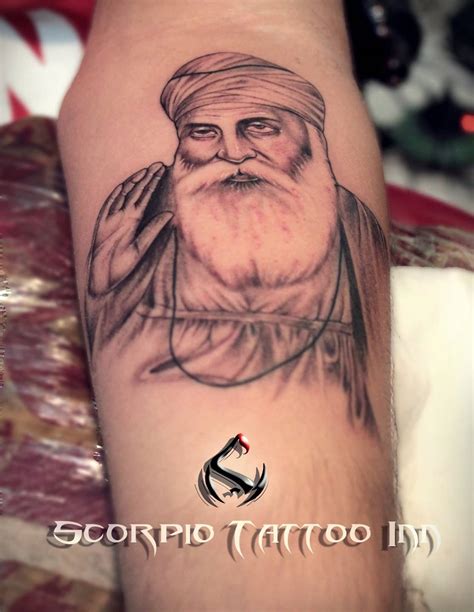 Guru Nanak Dev Ji Tattoo Hasrihashan