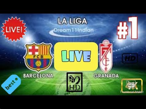 Viewers must sign up for espn+ separately. BARCELONA VS GRANADA LIVE - YouTube