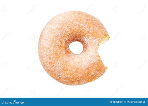 Sugar Ring Donut With White Background Stock Image Image 18308871