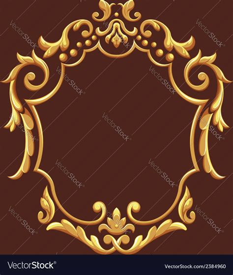 Golden Royal Ornament Royalty Free Vector Image