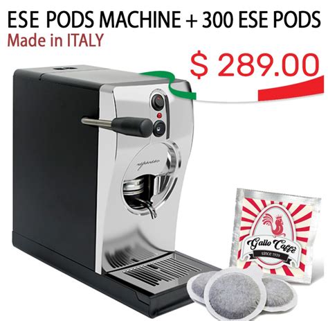 Ese Coffee Machine Silver Coffee Makers Ese Pods Espresso Coffee Machine