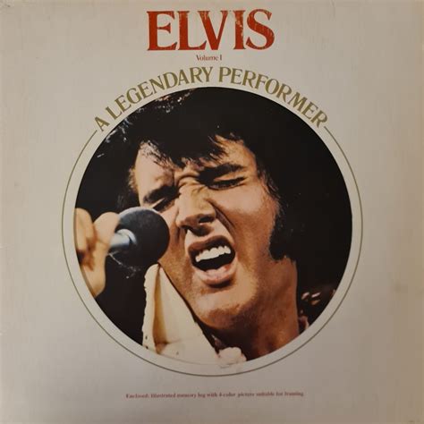 elvis a legendary performer analogni zvuk gramofonske ploče