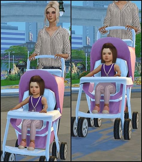 Dreacia — Stroller Pose Pack Works With Andrews Poseplayer Sims 4