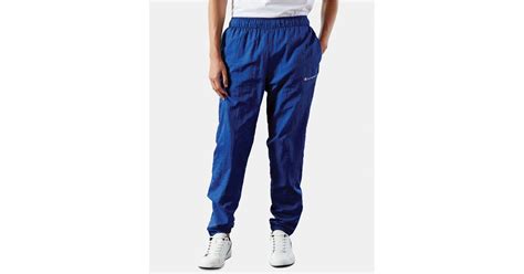 Champion Synthetic C Life Nylon Warm Up Pants In Blue For Men Lyst